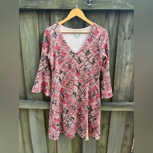 Anthropologie Maeve Erina Knit Swing Dress Size S